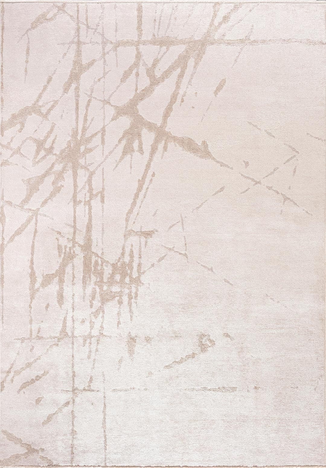 CRACK STONE - CREAM - ECRU RUG - 1
