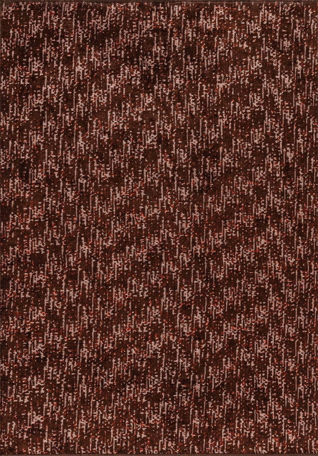SOLSTICE DARK BROWN - RUST - COPPER RUG - 1