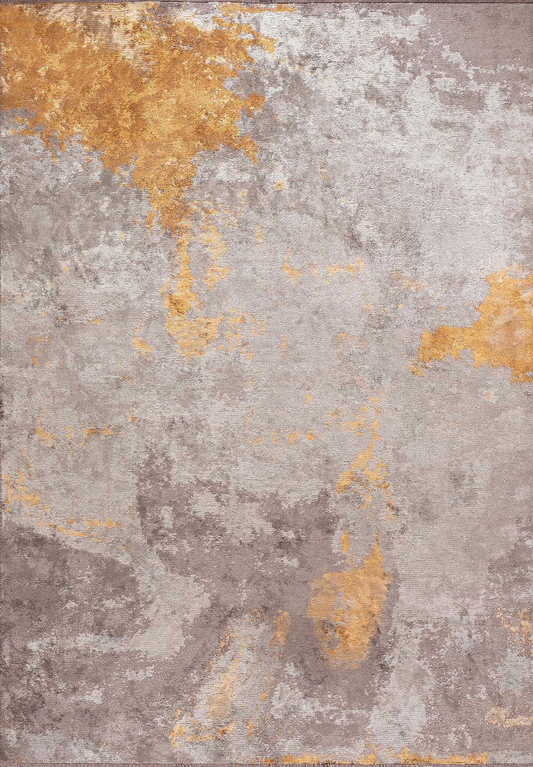 MIST LIGHT GREY - GREY - MUSTARD - DARK GREY RUG - 1