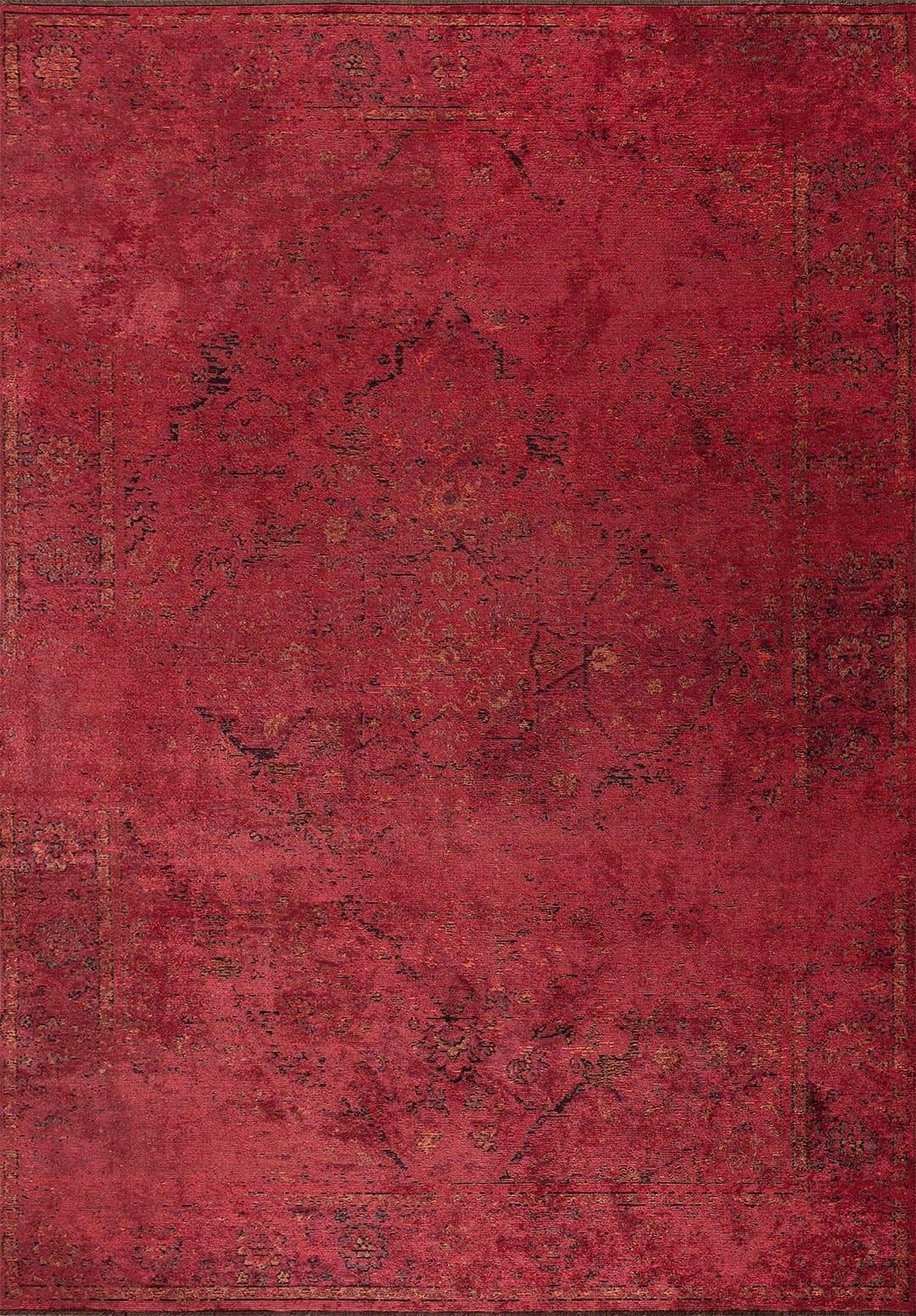 SIRENA RED - CHERRY - RUST - BLACK RUG - 1