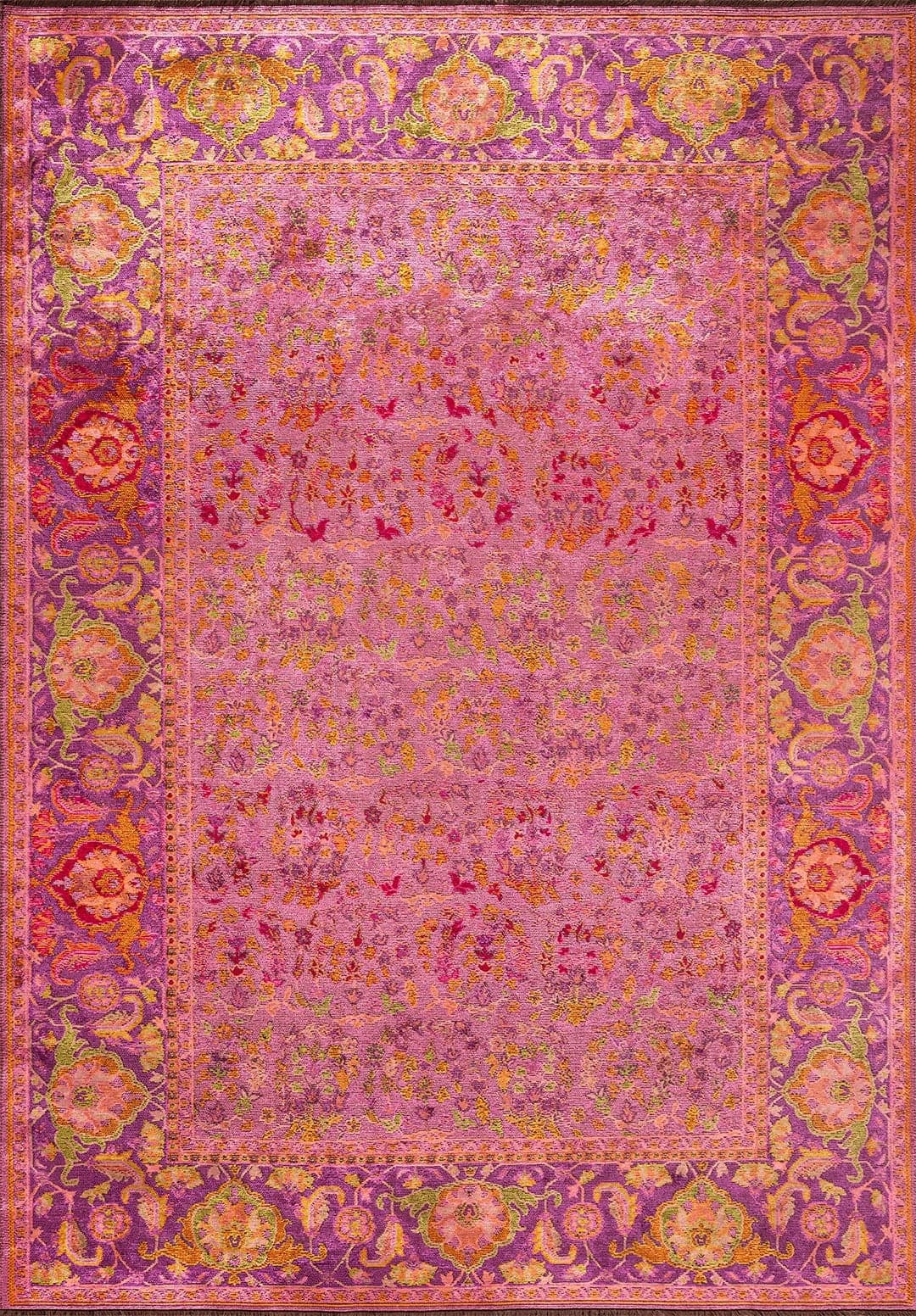 VINEA PINK - KIWI - ORANGE - PURPLE - MAGENTA RUG - 1