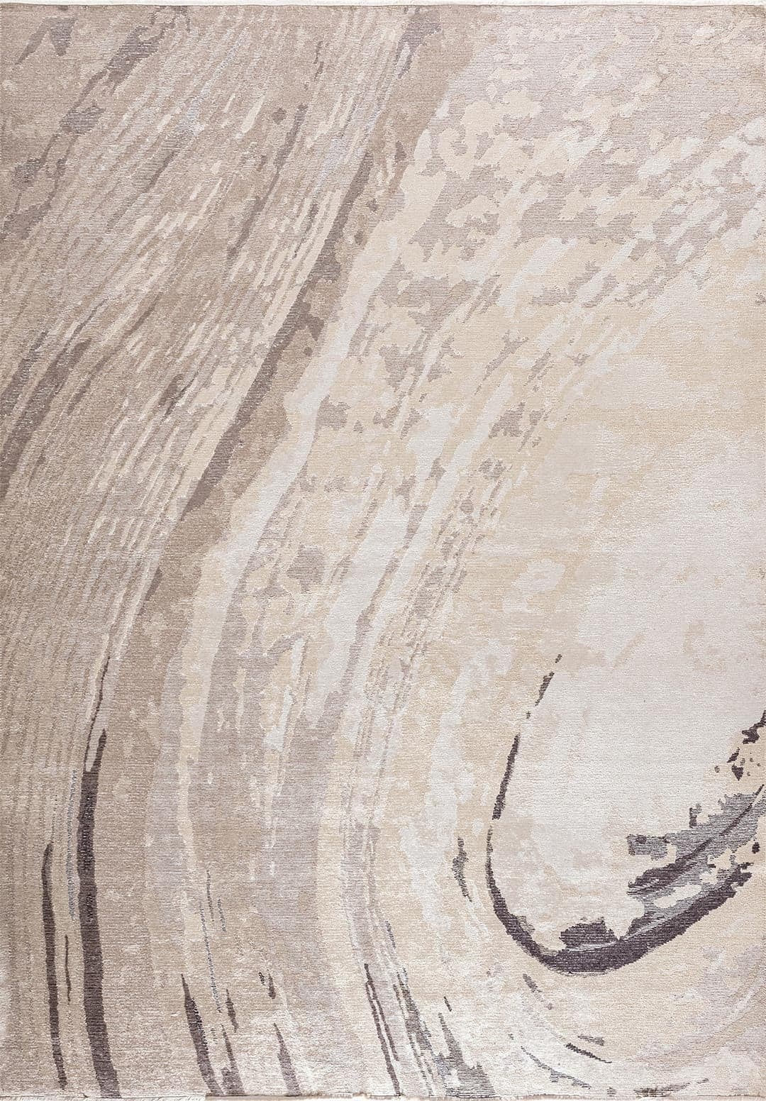 PHANTOM ECRU - CHARCOAL - CREAM - NOUGAT - DARK GREY RUG - 1