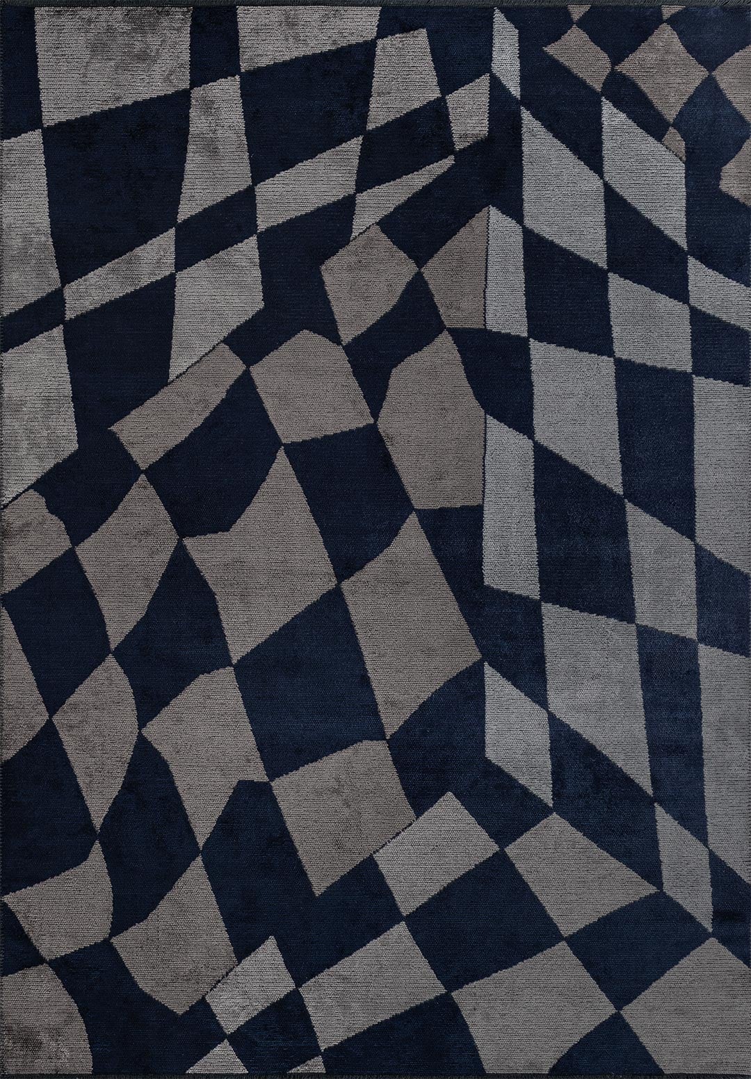 MANCHESTER DARK NAVY - DARK GREY - ICE BLUE - GREY RUG - 1