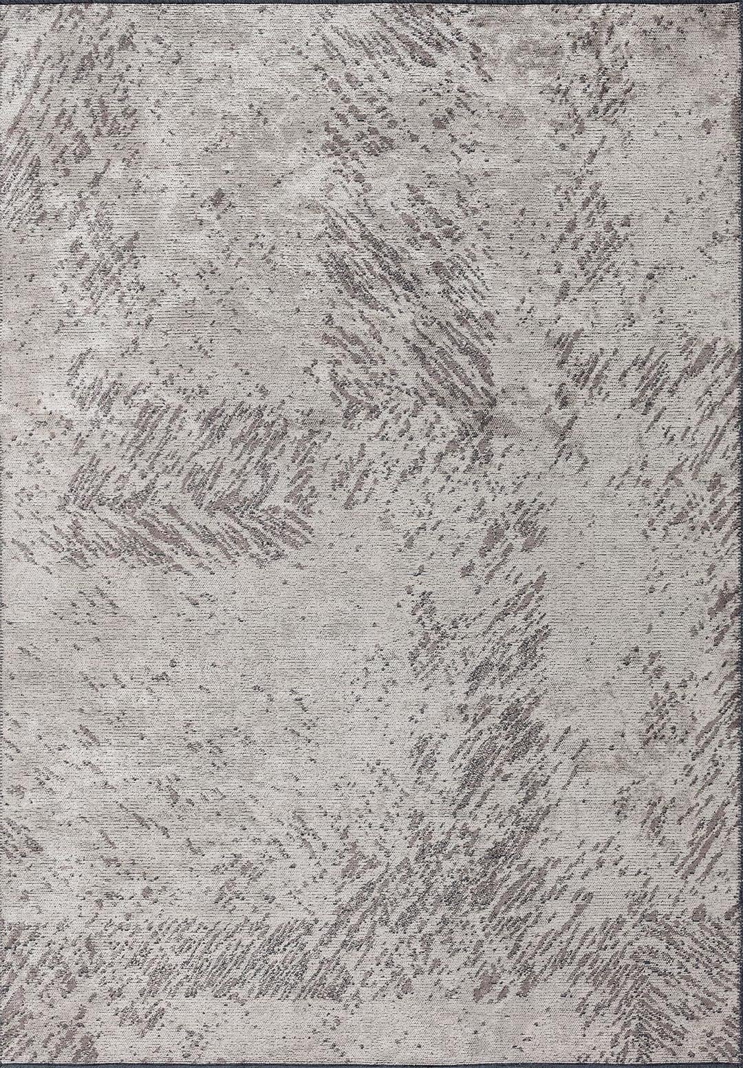 RUSTIC CREAM - DARK GREY RUG - 1
