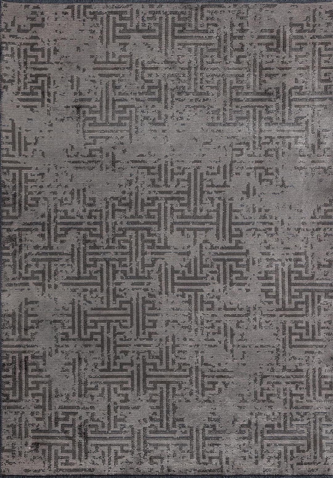 LABYRINTH GREY - ANTHRACITE RUG - 1