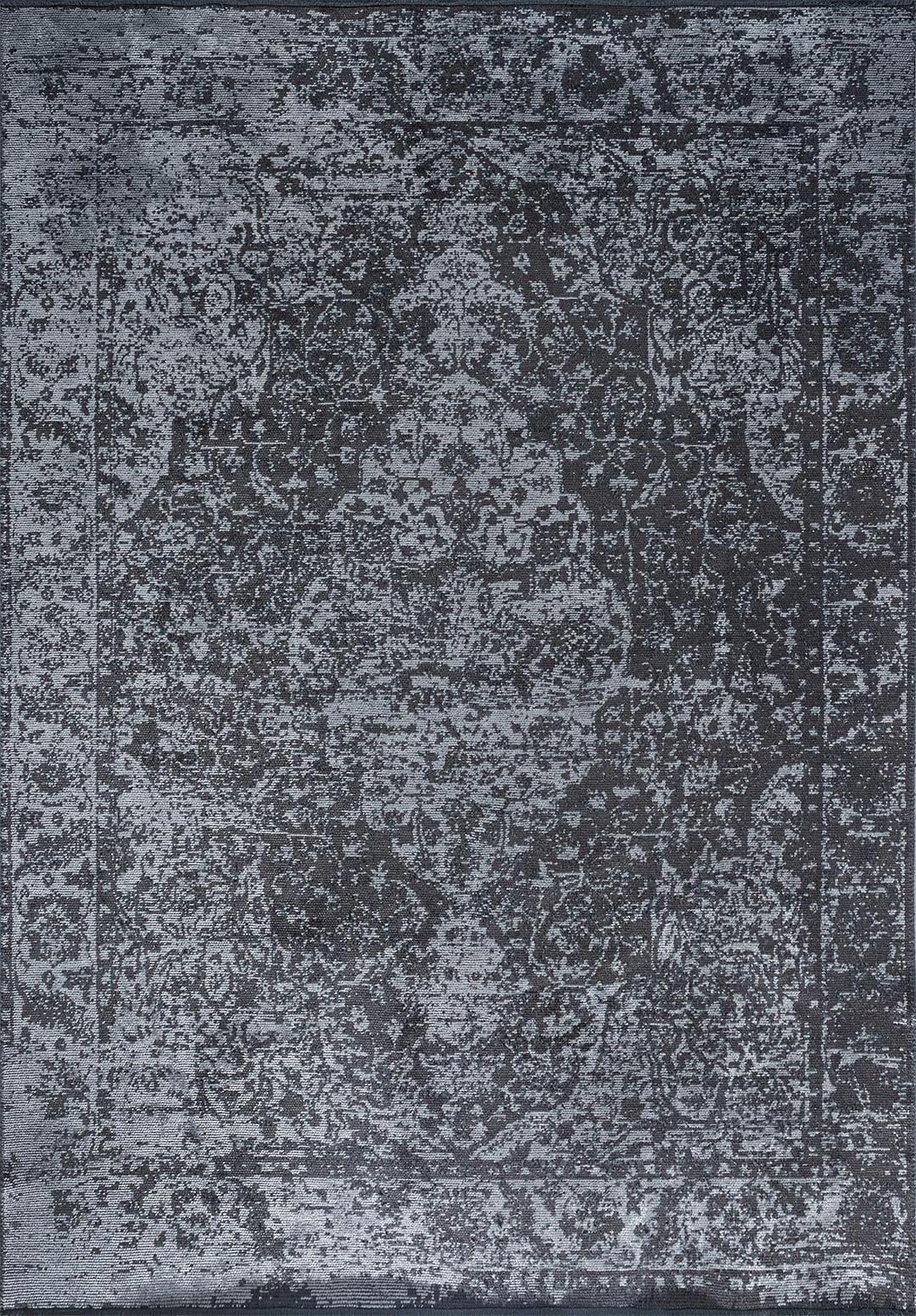 GLORY ICE BLUE - CHARCOAL RUG - 1