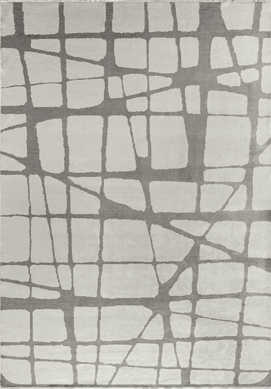 WEB GREY - ECRU RUG - 1