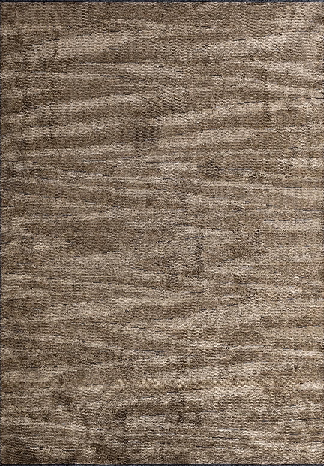 ZEBRA MINK - DARK BEIGE RUG - 1