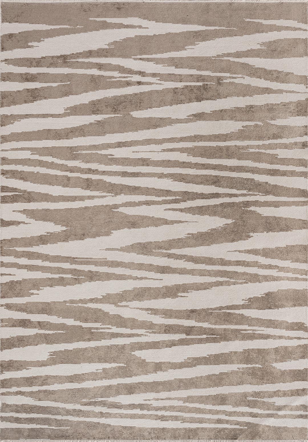 ZEBRA NOUGAT - ECRU RUG - 1