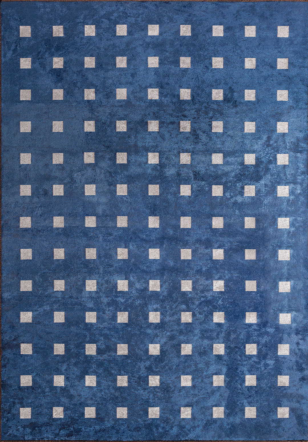 HARMONY NAVY BLUE - BONE RUG - 1