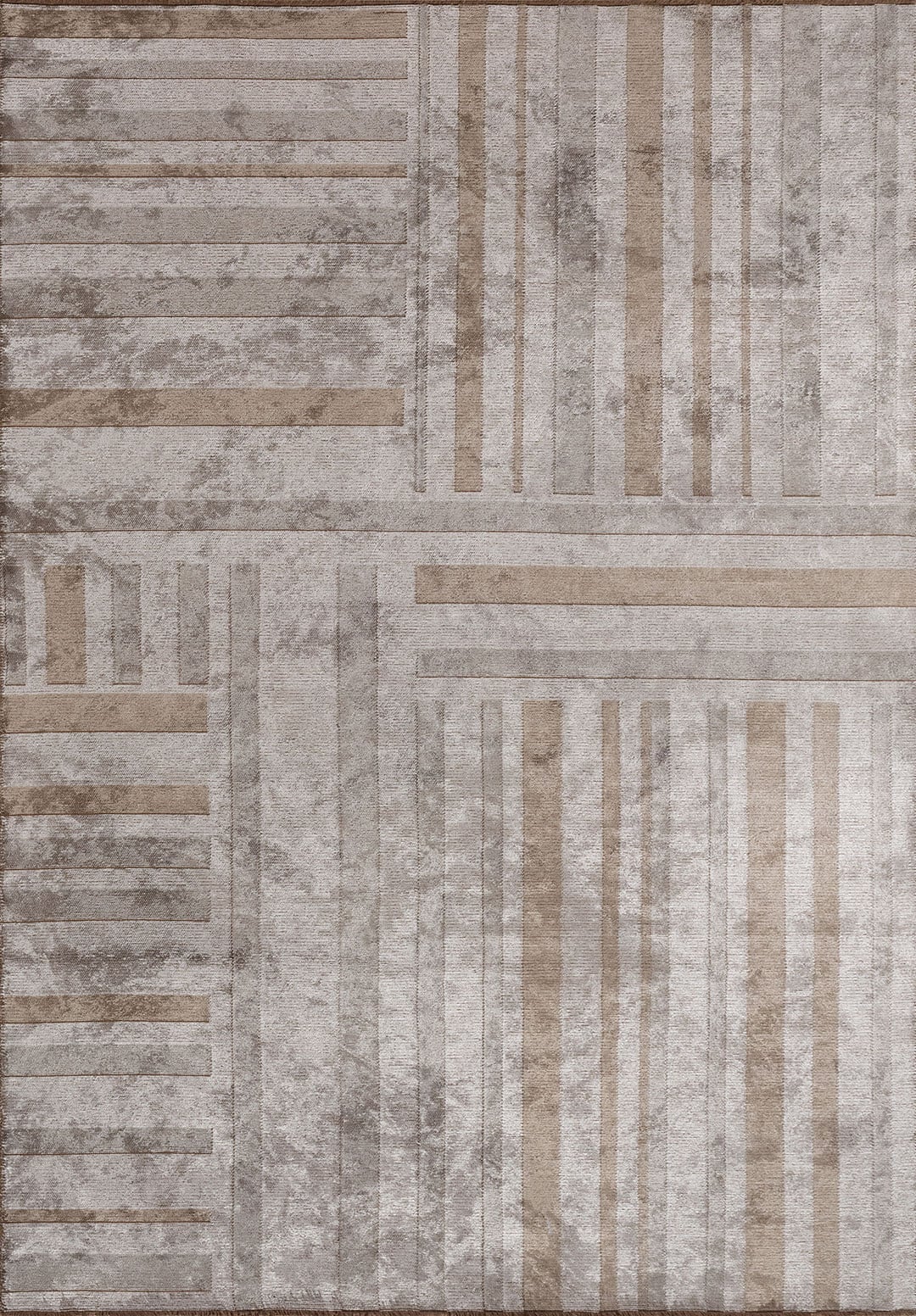 PARCEL NOUGAT - GREY - LIGHT GREY RUG - 1