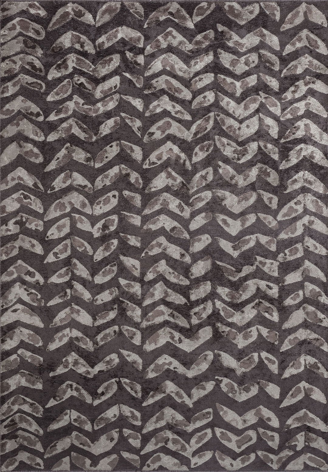 NOVA CHARCOAL - DARK GREY - BONE RUG - 1