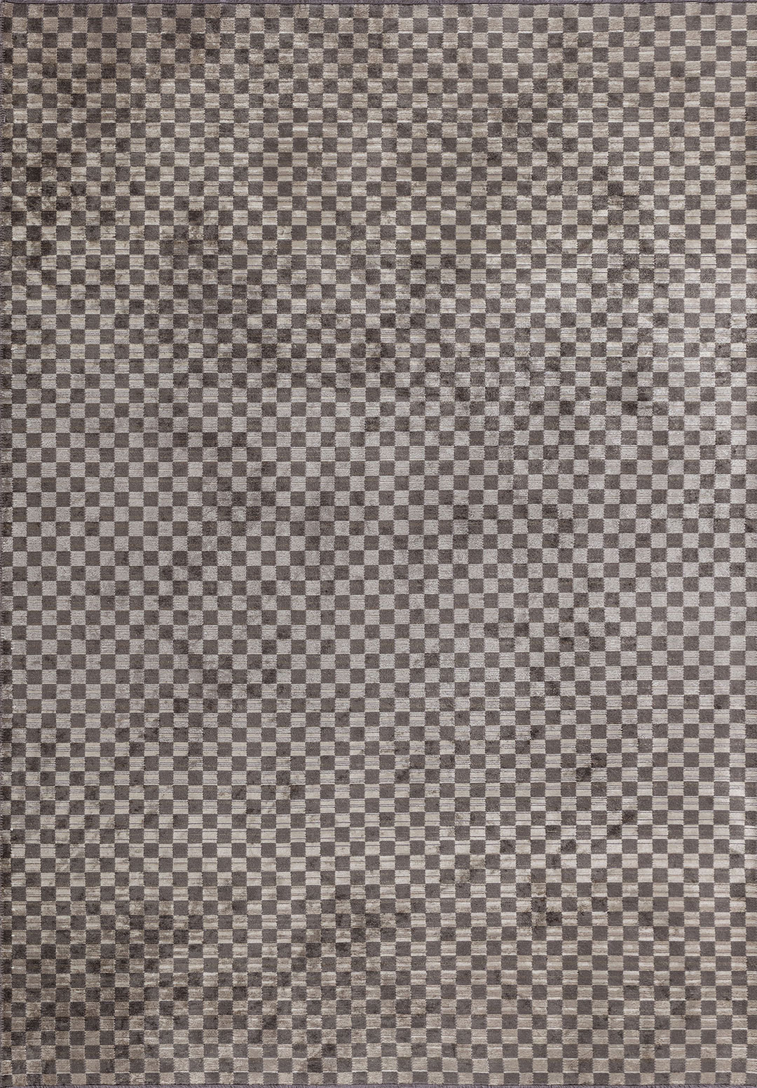 MOSAIC ANTHRACITE - KHAKI - BEIGE - BONE RUG - 1