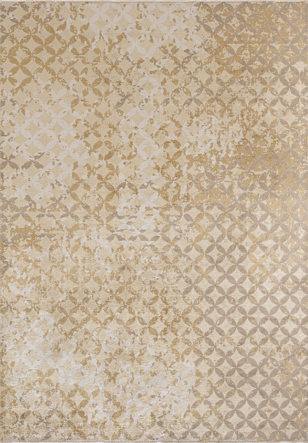 LILY NOUGAT - DARK BEIGE - CREAM - ECRU RUG - 1