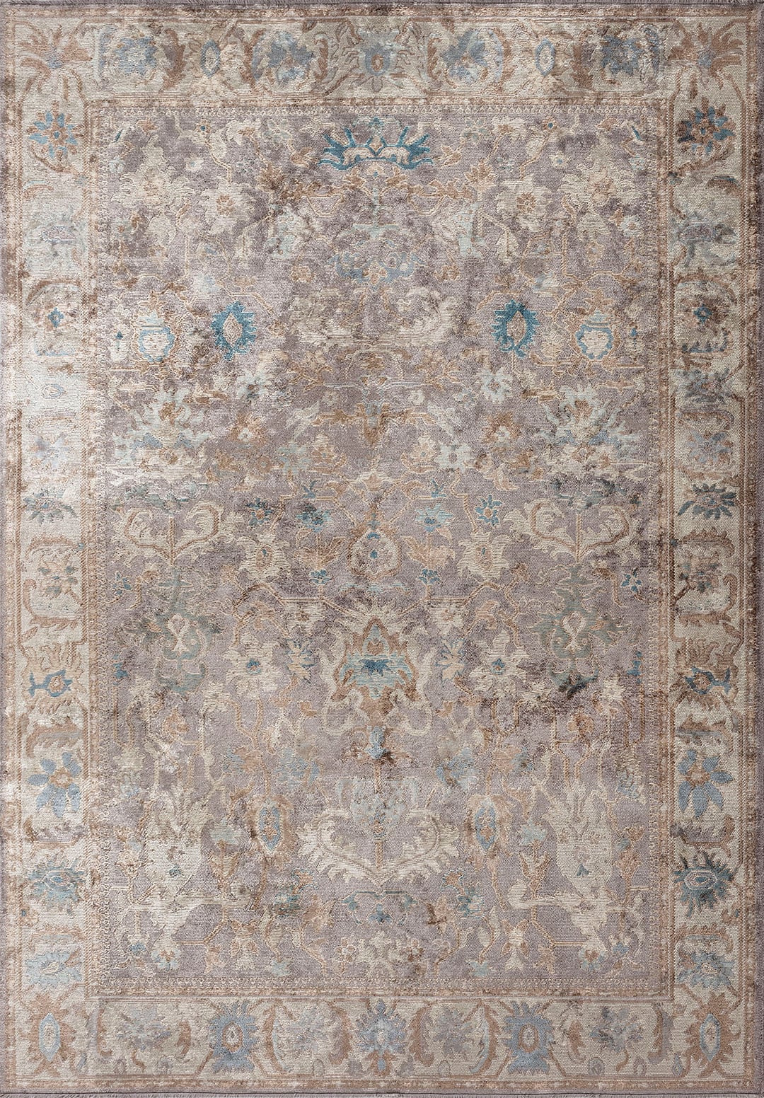 MAJESTY BEIGE - MINK - BLUE - DARK GREY - PETROL RUG - 1